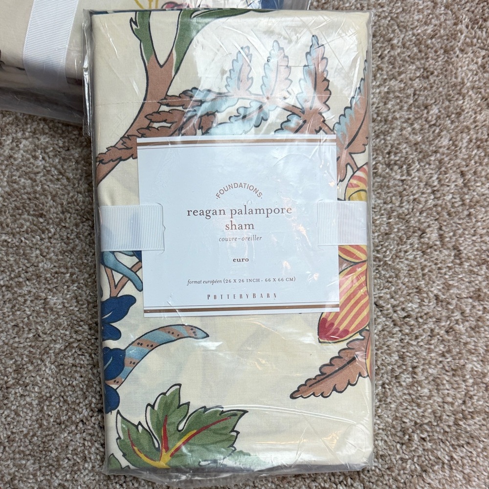 NEW Pottery Barn Reagan Palampore Euro Sham